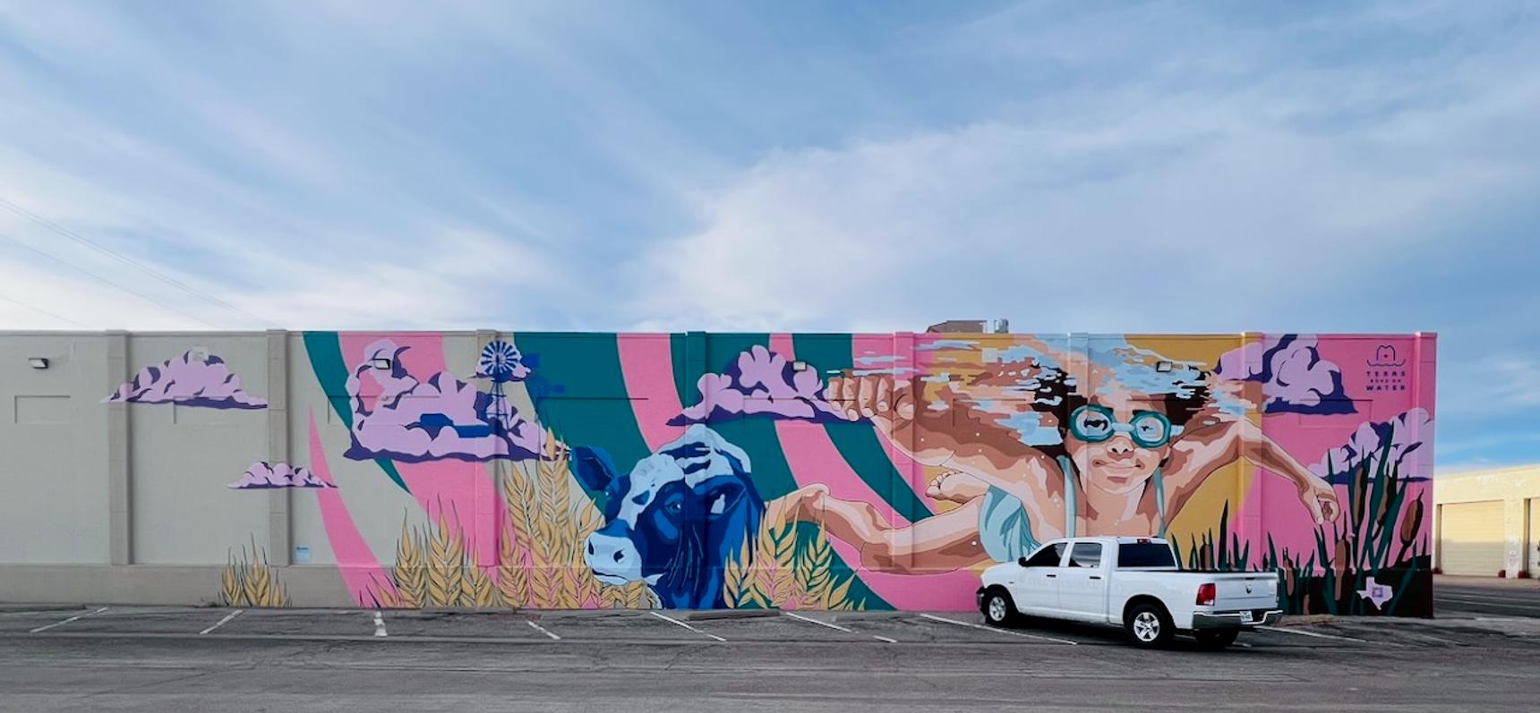 Blank Spaces Murals—The Panhandle Runs on Water
