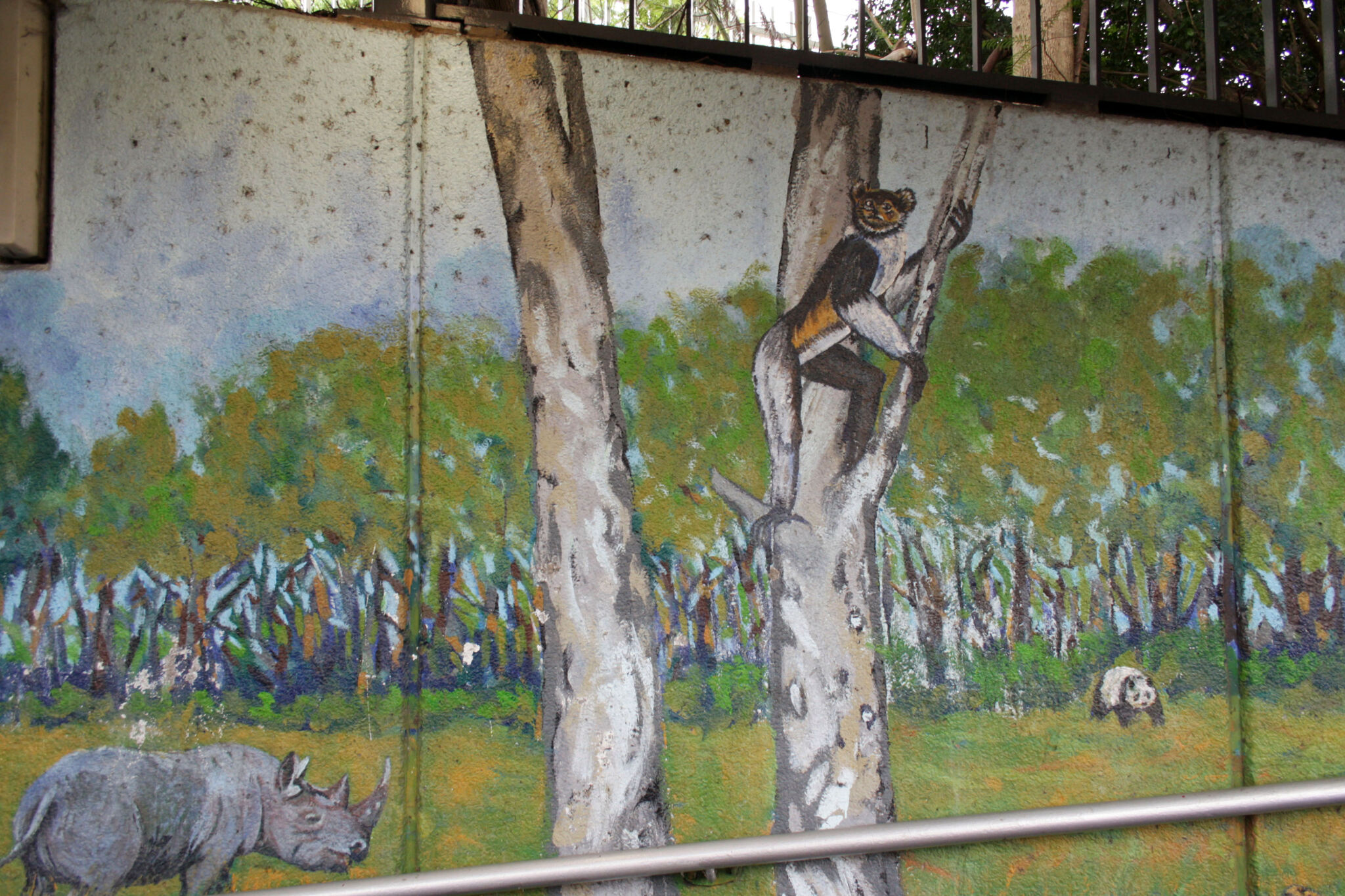 Rodney Monk&mdash;Guildford Underpass Mural