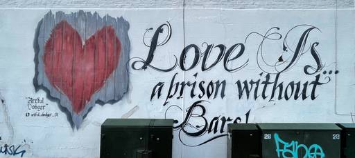 Love is a prison without bars