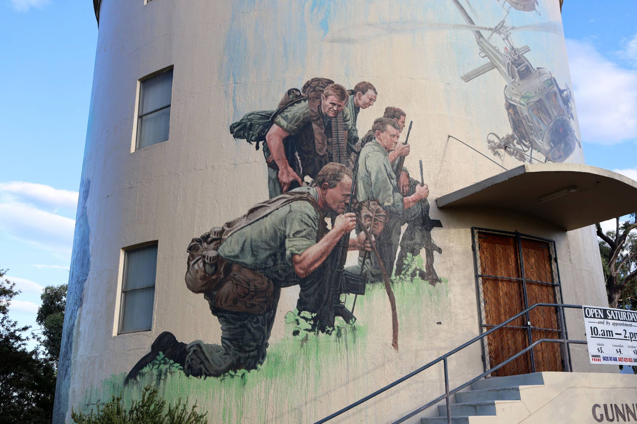 Jenny McCracken&mdash;Gunnedah Water Tower Museum Artwork