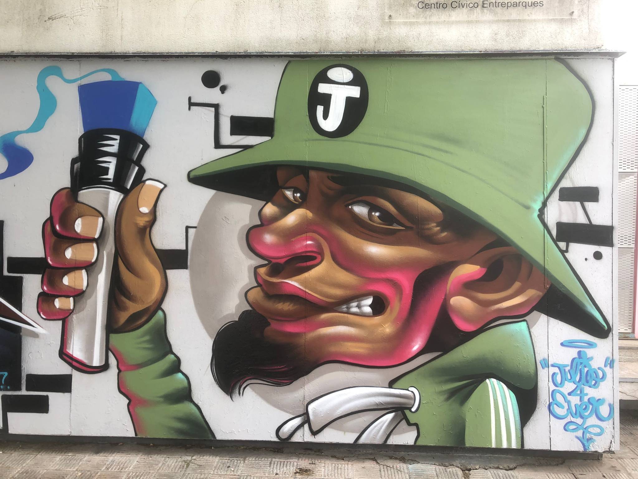 Julio 4 ever&mdash;Grafitero