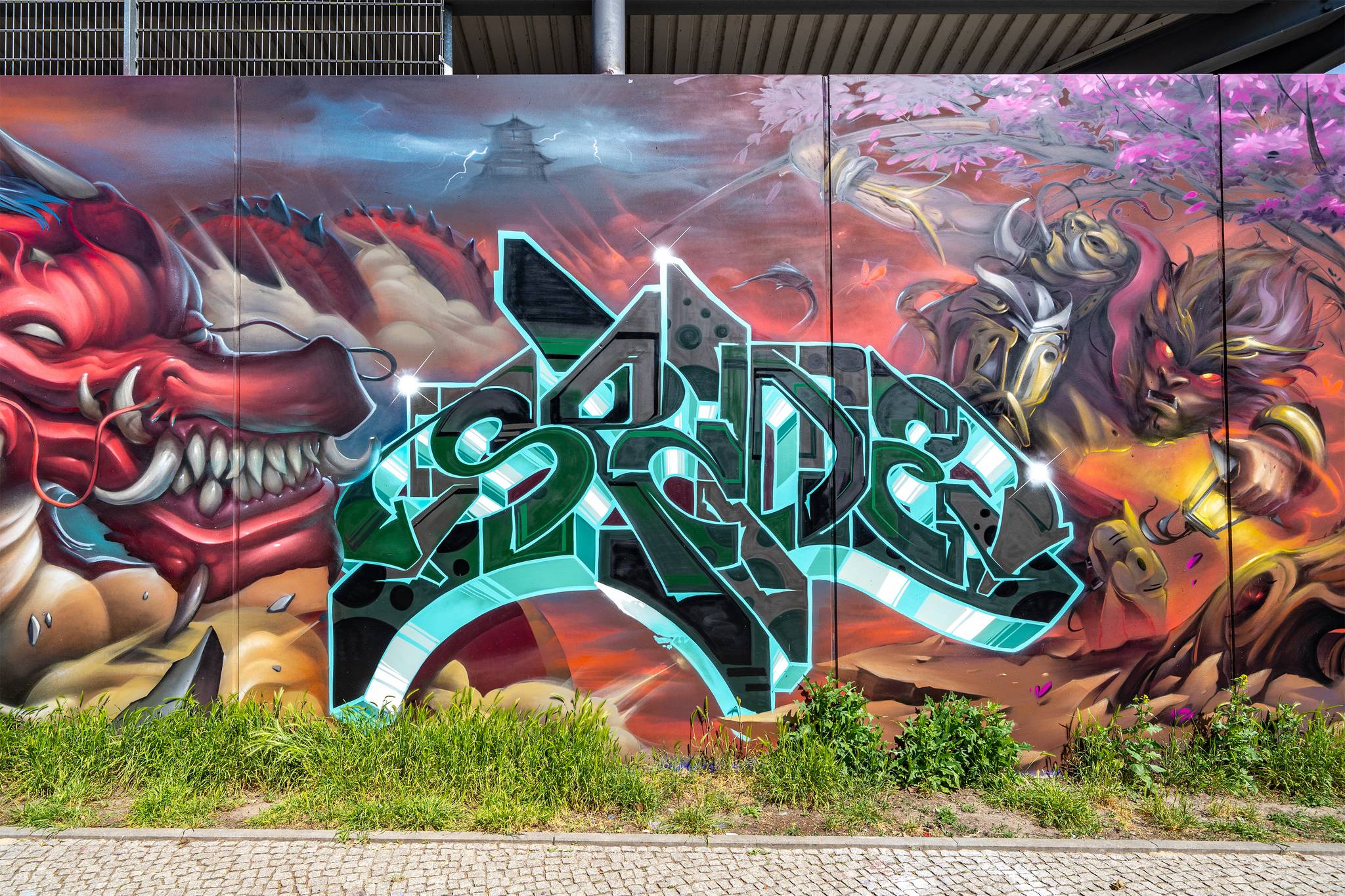 Gino Fuchs, PhetOne, Spade, Ideaz Art, Basco, Power Line&mdash;Untitled