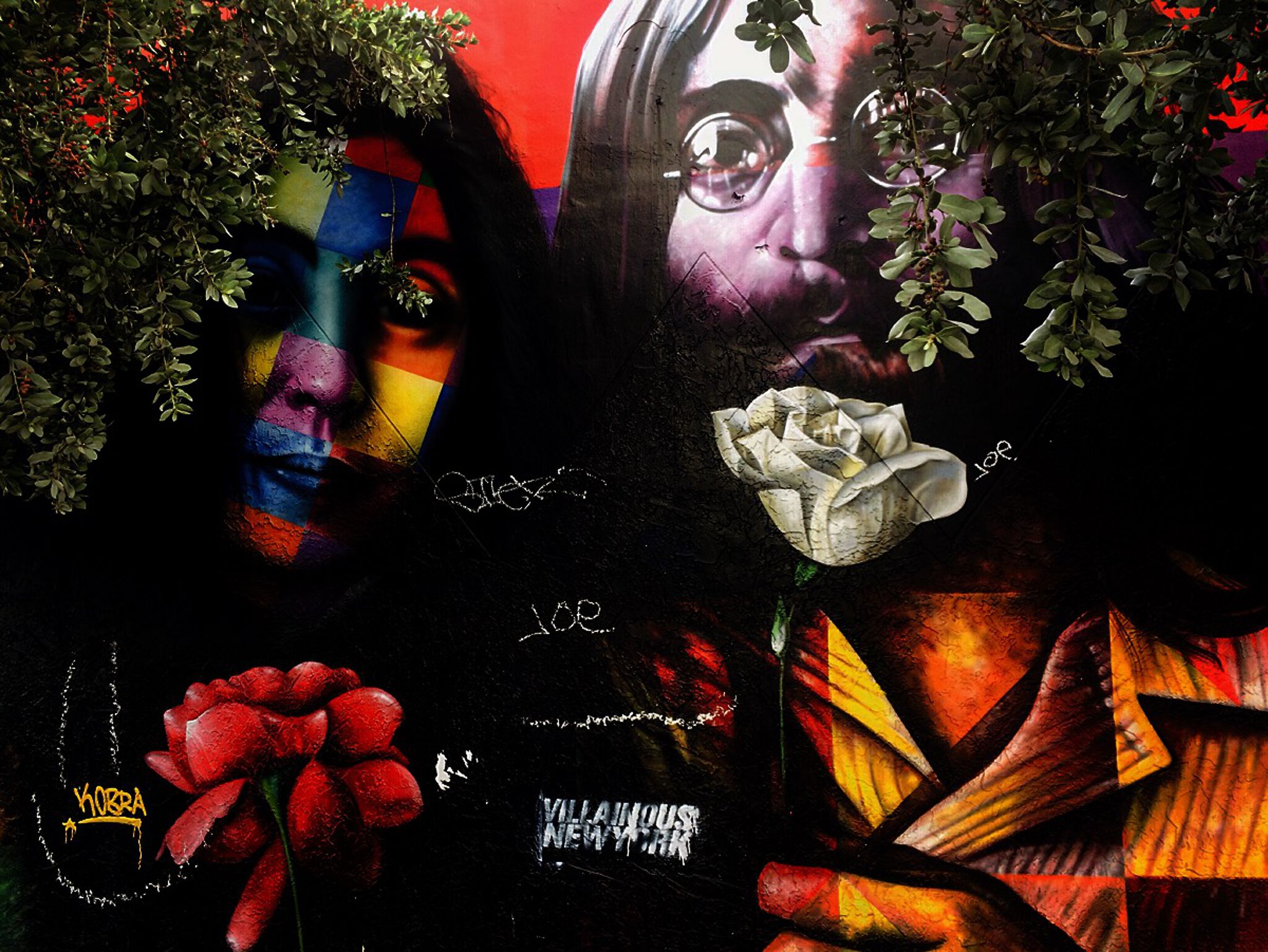 Eduardo Kobra&mdash;Yoko Ono & John Lennon