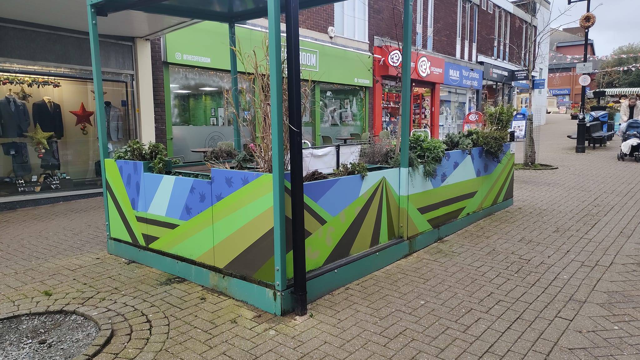 Blank Wall - Leaps and Bounds Trust&mdash;Green Parklet