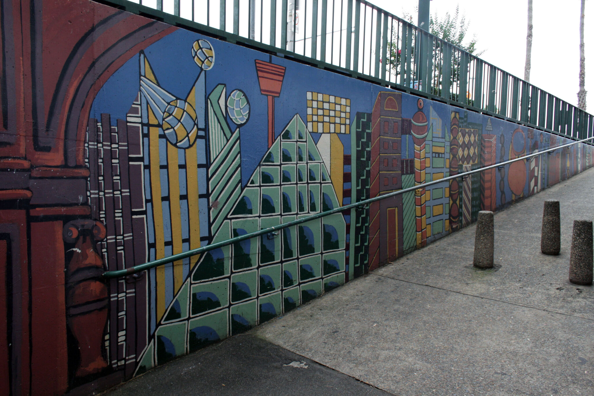 Catherine McCauley High School, Holroyd High School&mdash;Merrylands Station Underpass Mural