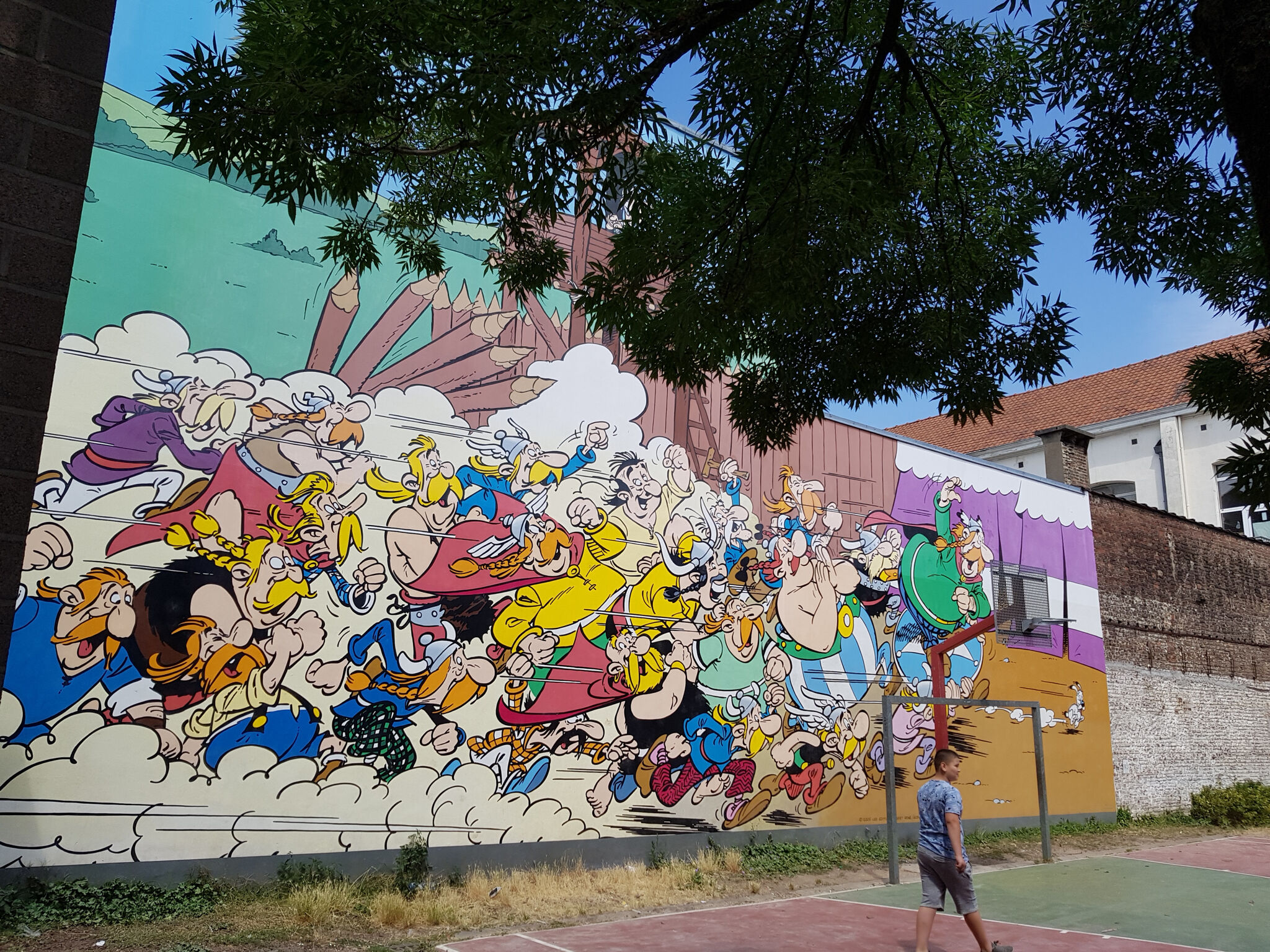 Art Mural&mdash;Astérix