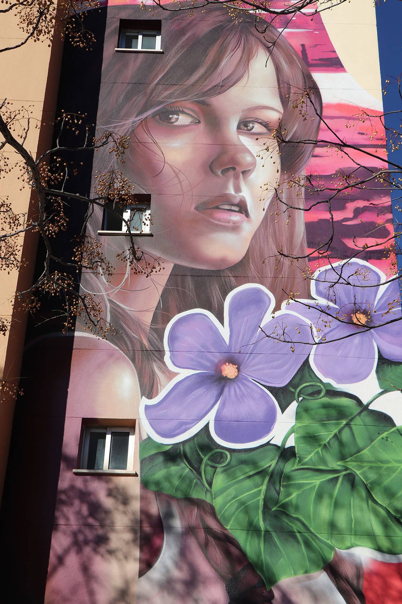 Opas, Bonim, Theo Magma&mdash;Mural Flora Tristan