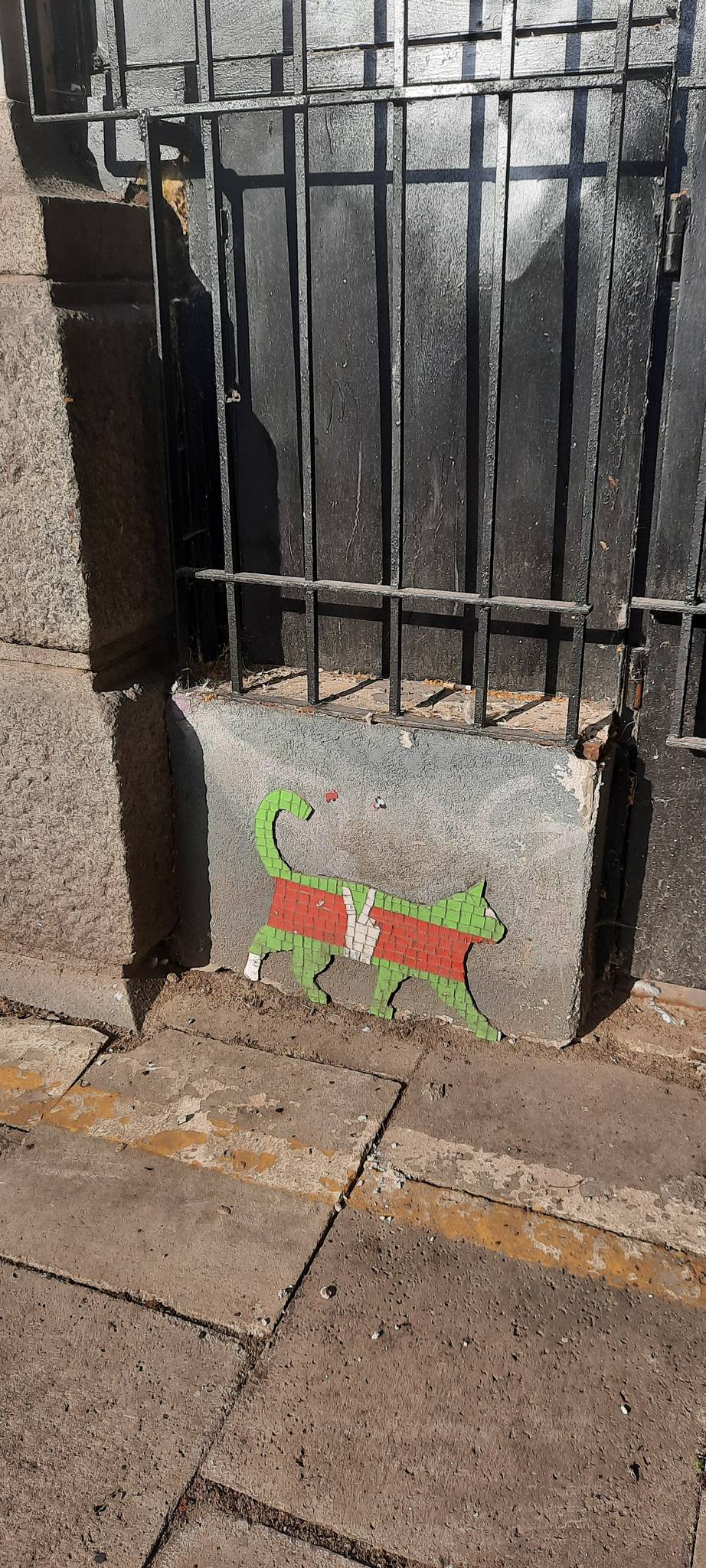 Unknown - Warsaw&mdash;Mosaic cat