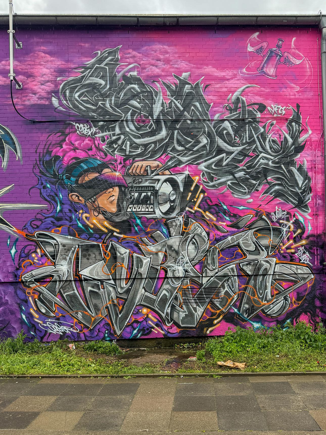Diverse—Glocksee Festival Wall 3
