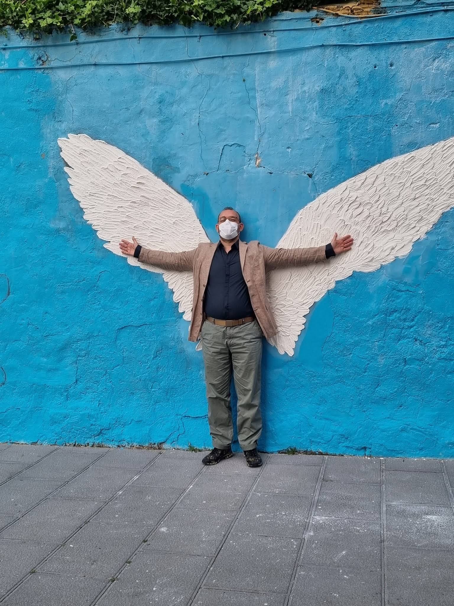 Einar Tuvakiya, Leo Barreiro, Cristina Harillo&mdash;Mural para volar