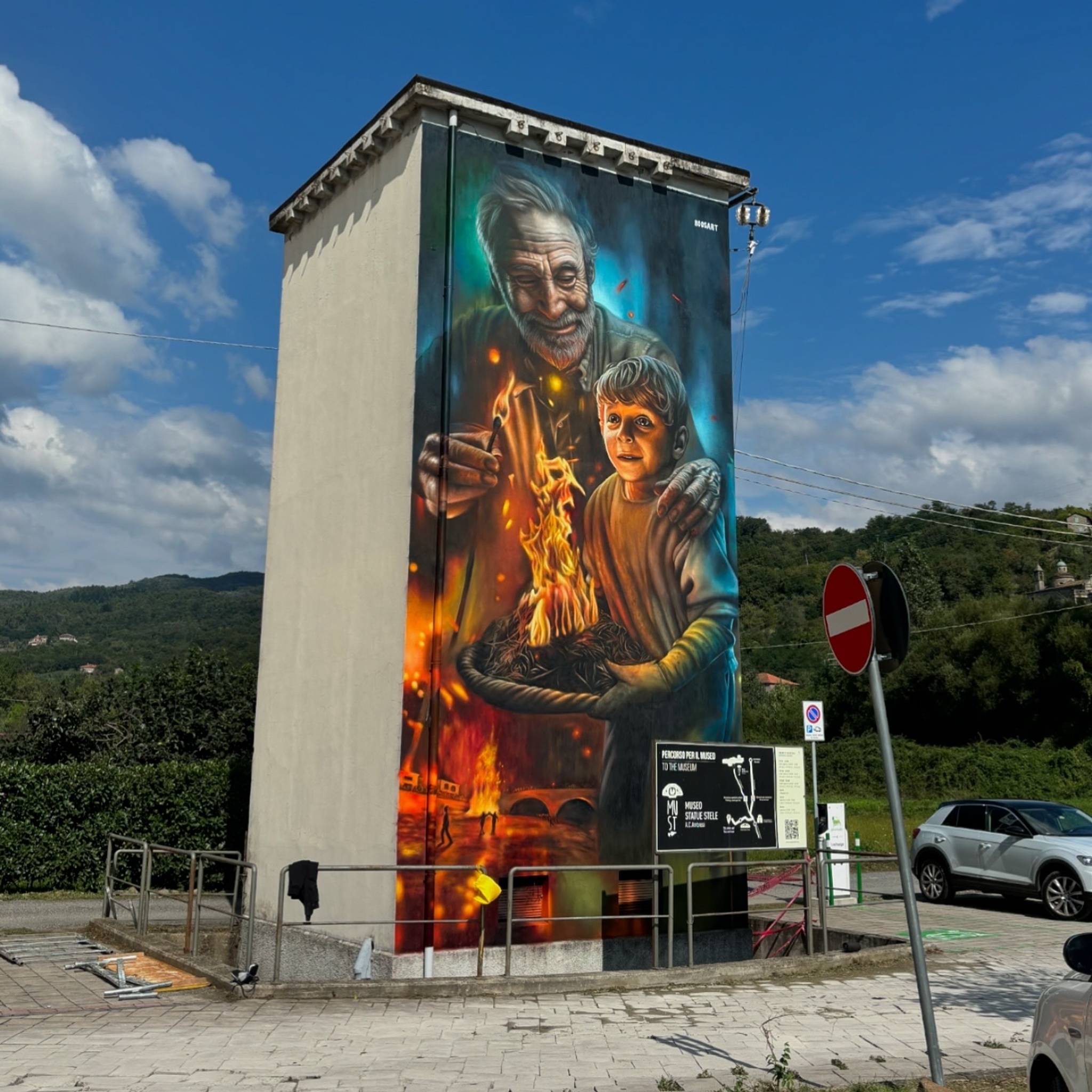 RoosArt&mdash;Falò (Italy)