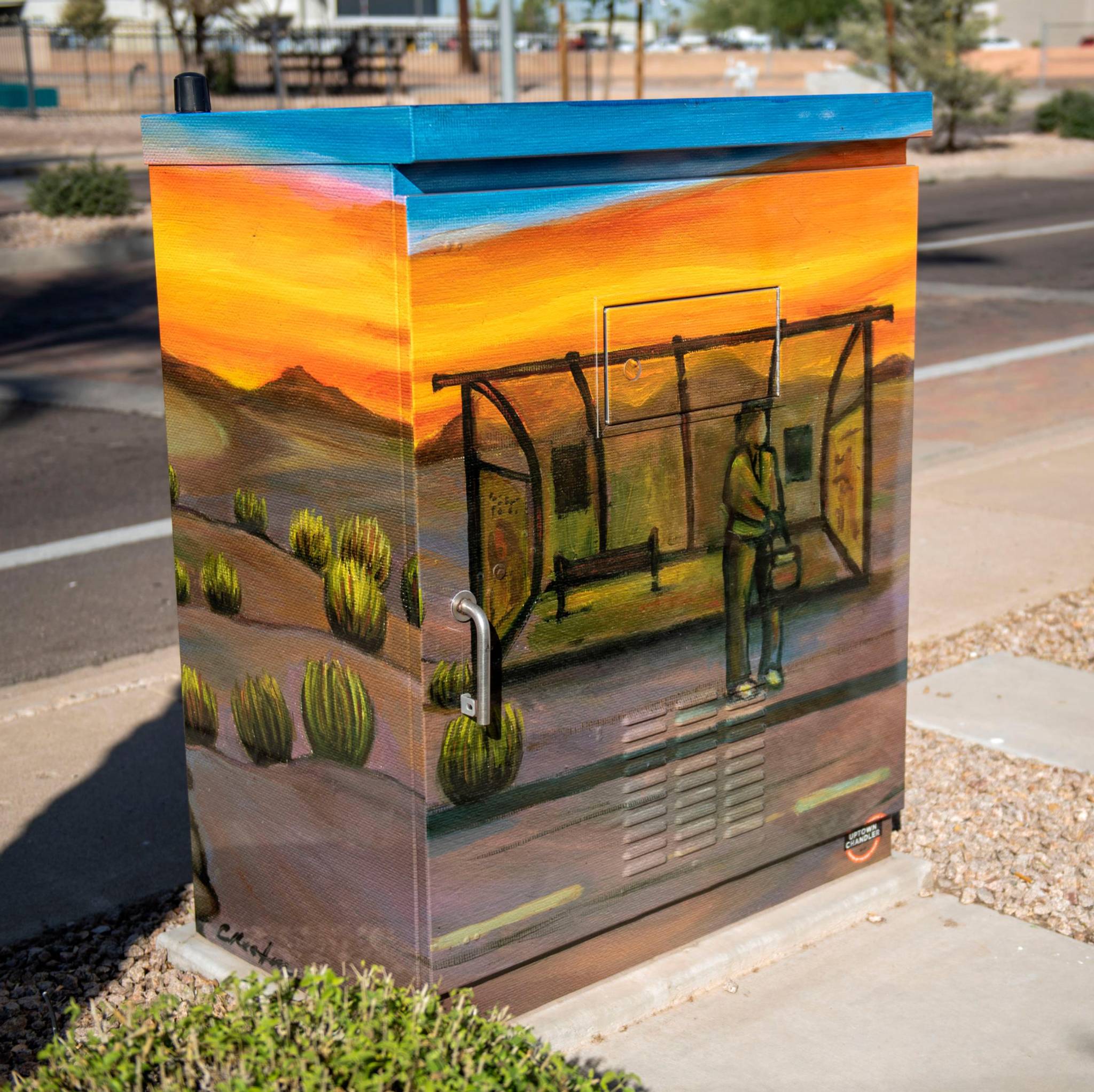 Carla Keaton&mdash;Traffic Control Box