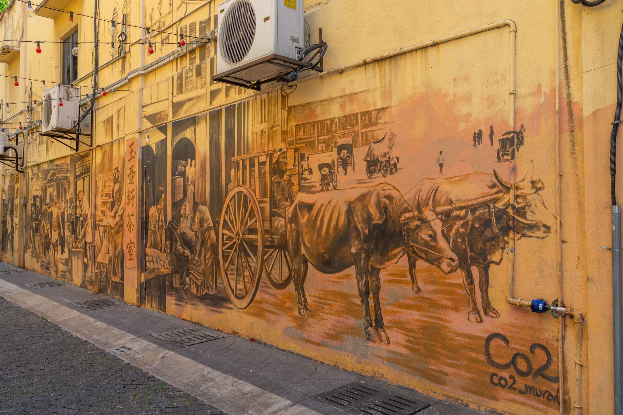 Co2 Mural&mdash;Missing Stories of Petaling Street