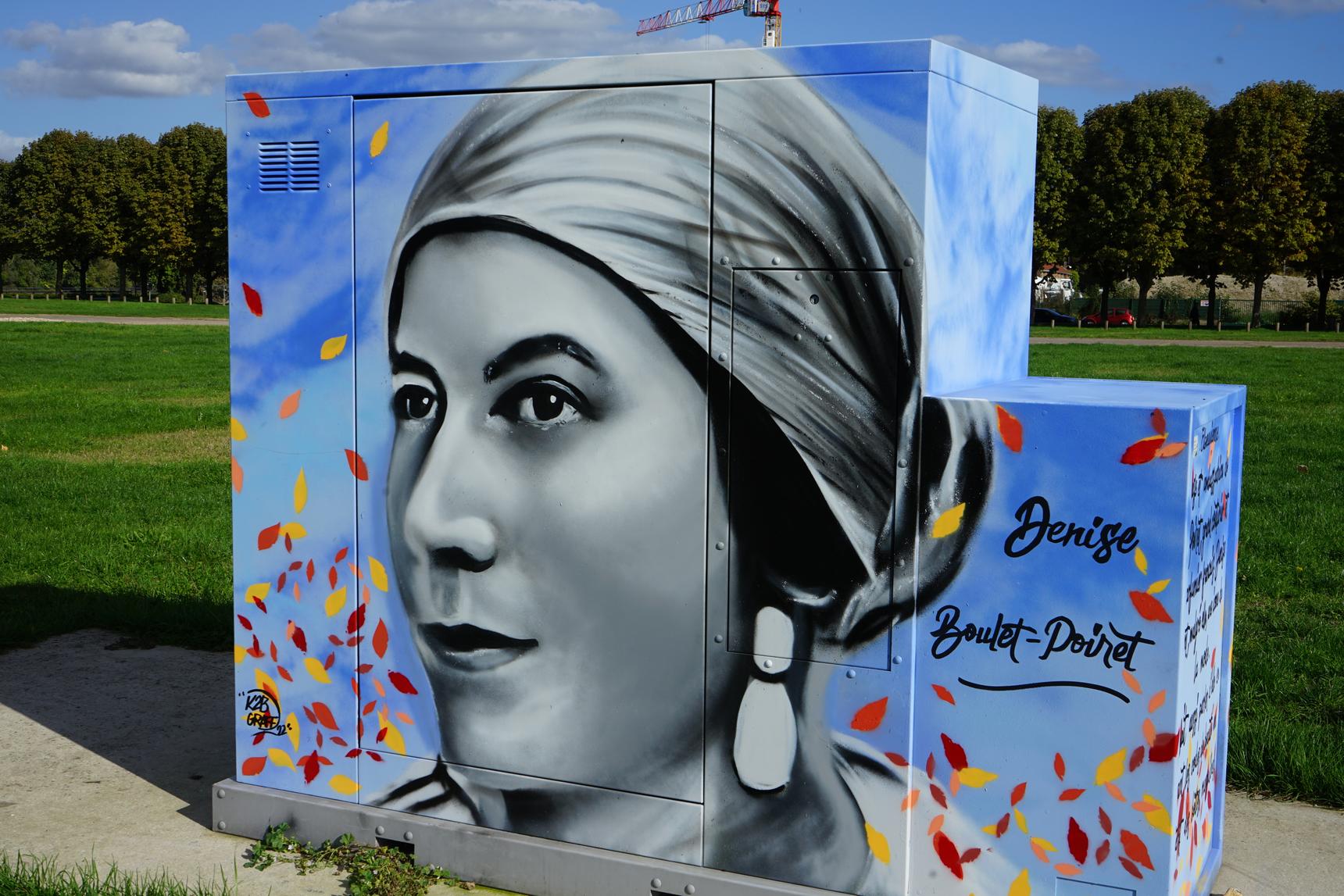 K2B Graff—Denise Boulet Poiret - série de femmes illustres