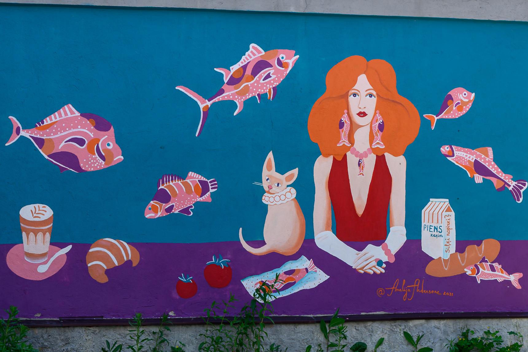 Amalija Andersone—Elizabete un Siļķu kaķis | Elizabeth and the Herring Cat