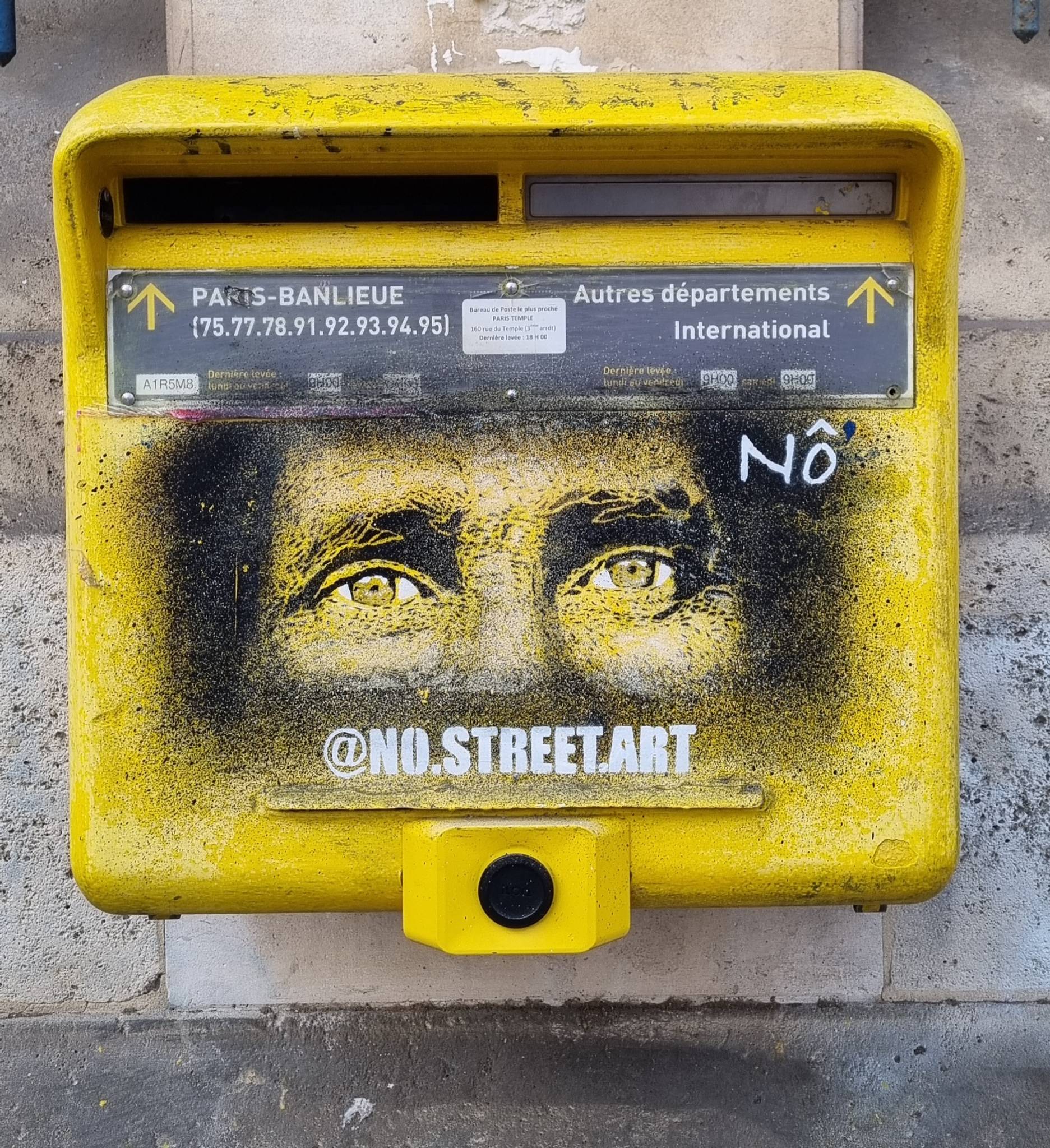 No Streetart&mdash;Portrait 