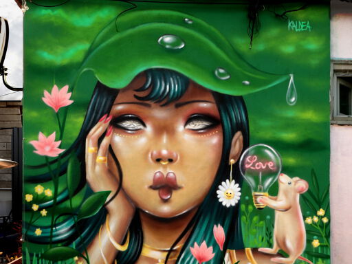 All girls, all green, ALL LOVE