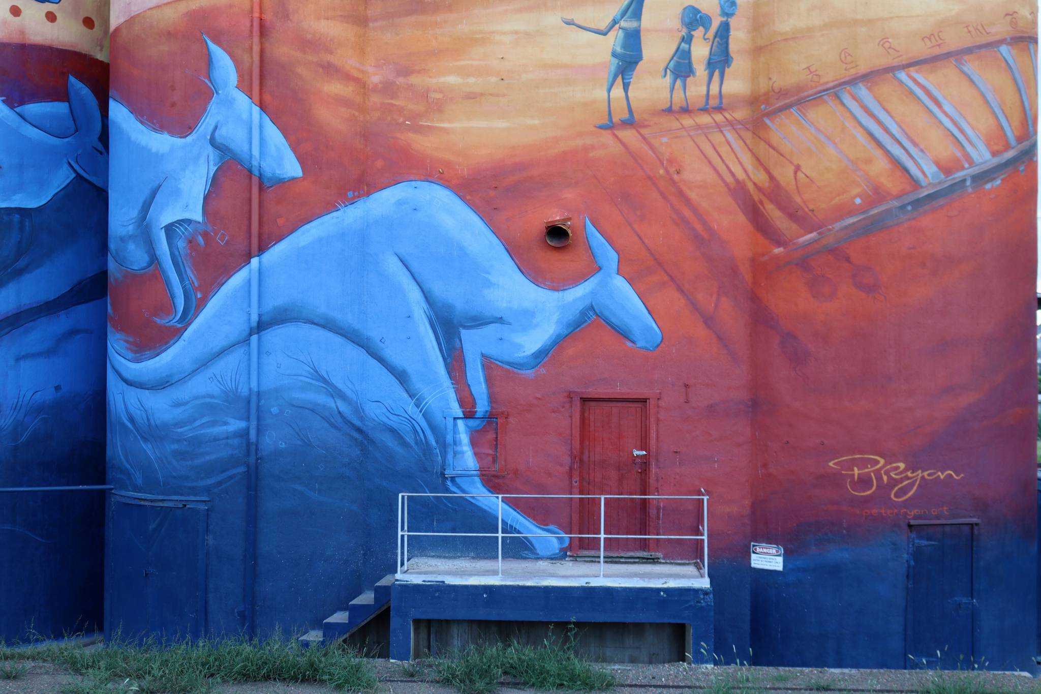 Peter Ryan&mdash;Quirindi Silo Art