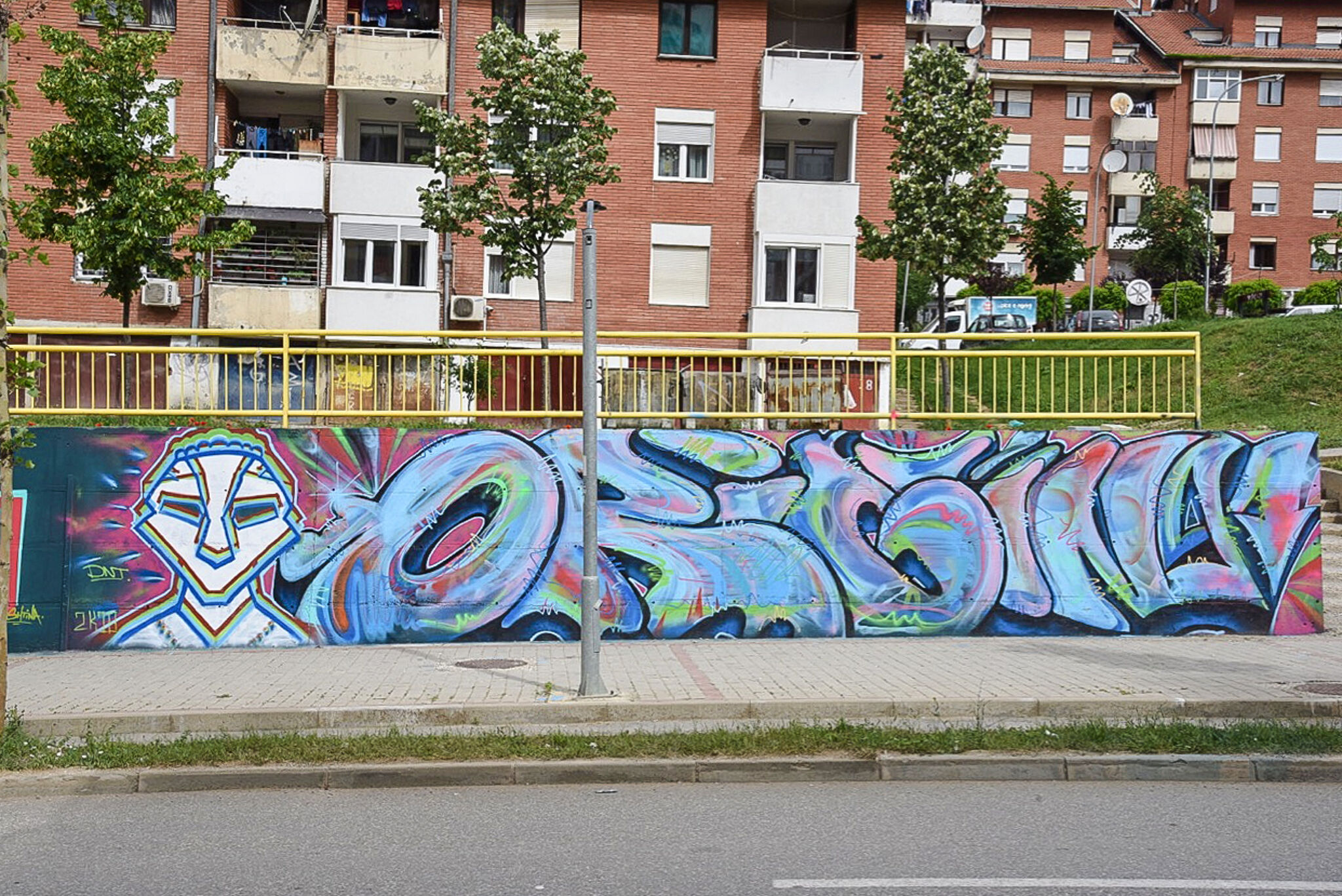 DNT CREW&mdash;Graffiti_DNT_CREW_FOR_MOS_Kosovo_2018