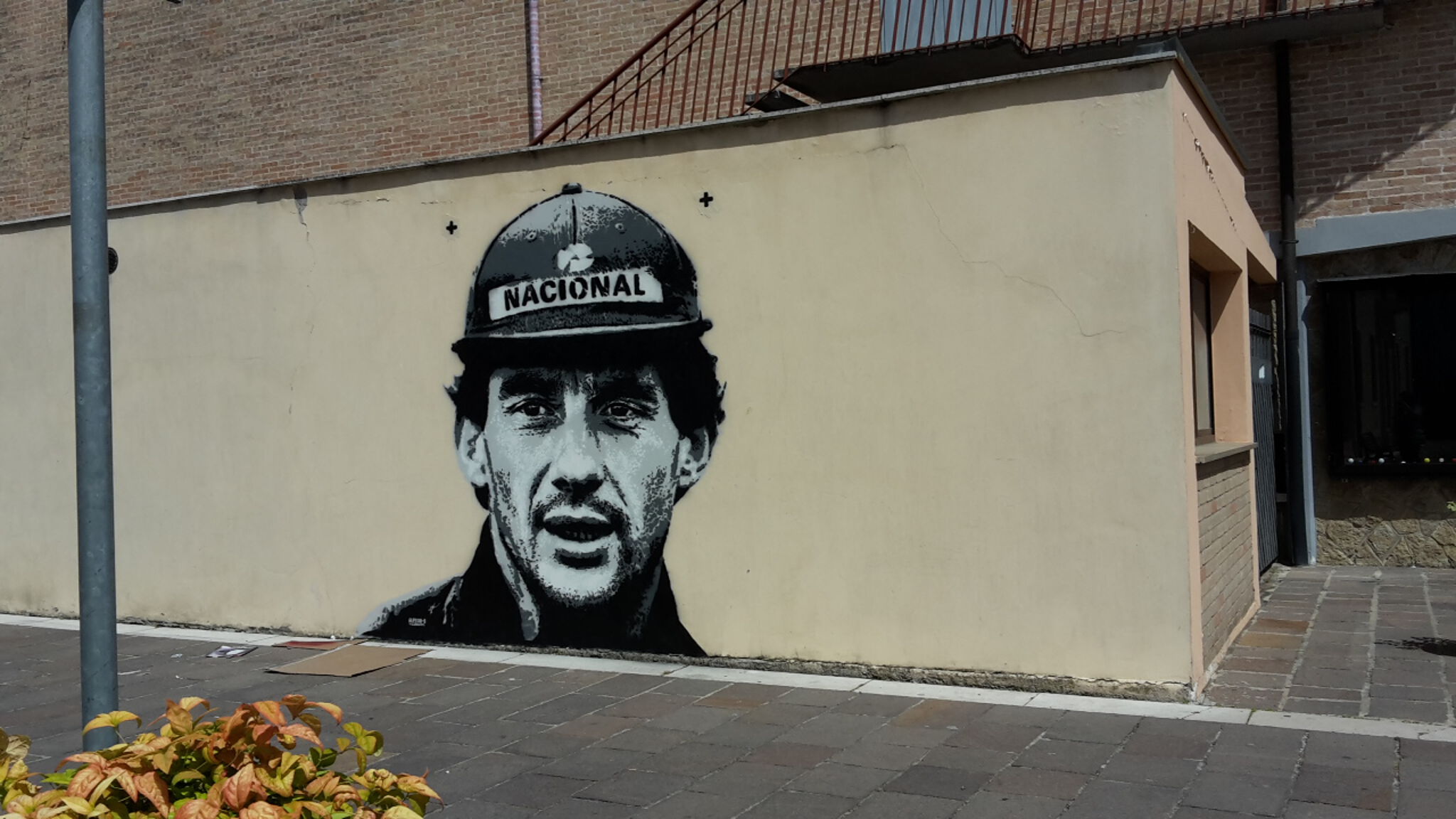 Ayrton Senna By Alessio-B - Street Art Cities