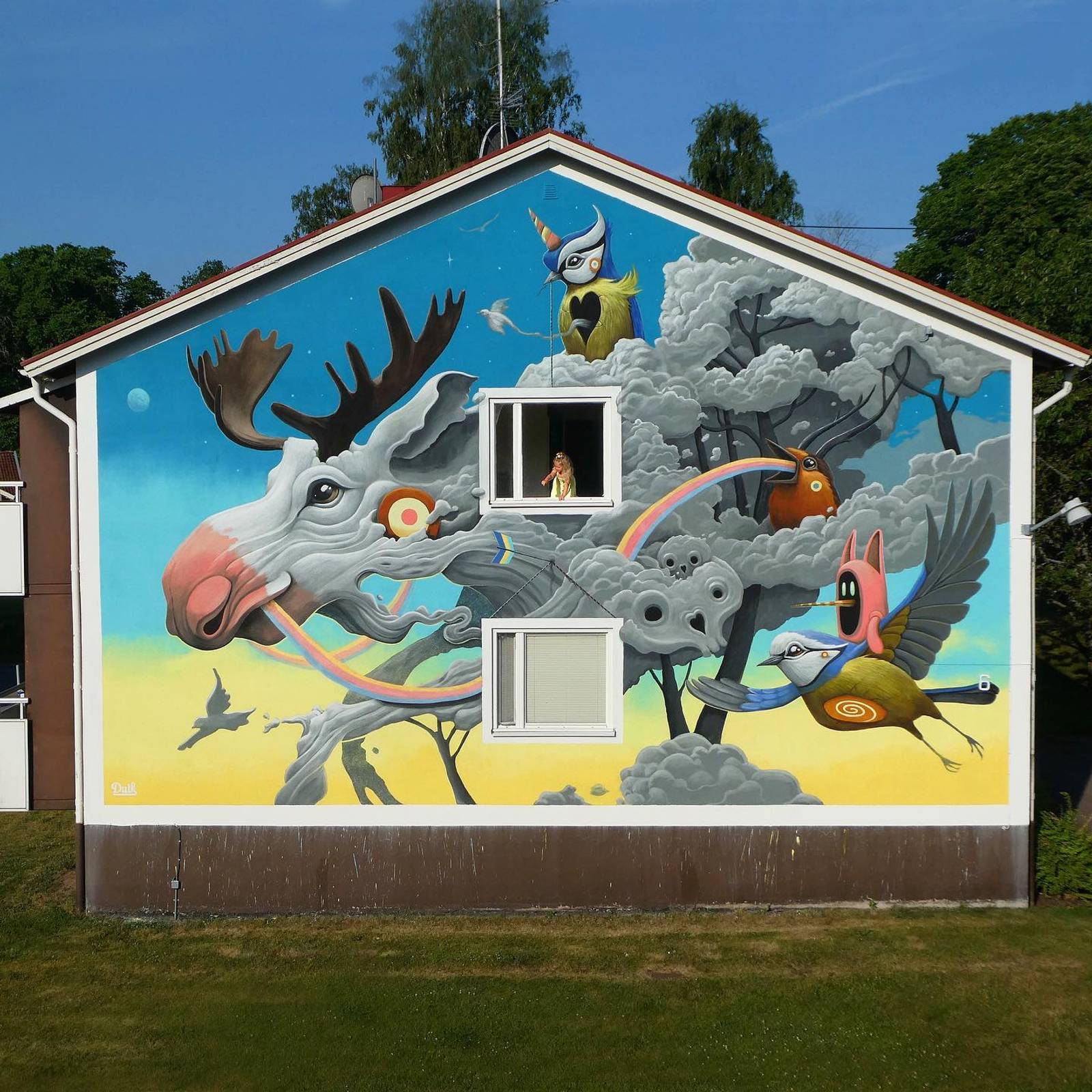 Dulk—White moose