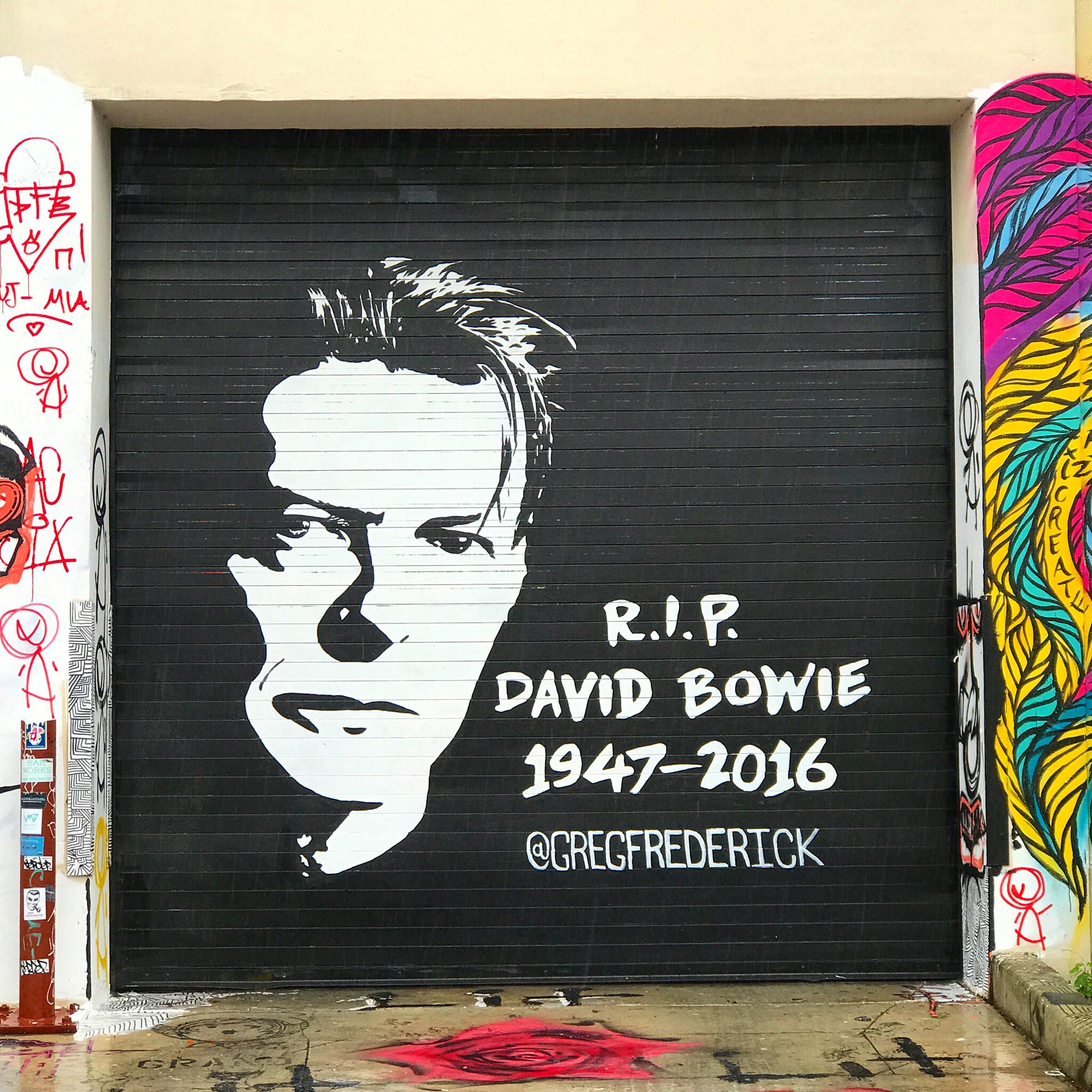 Greg Frederick&mdash;David Bowie