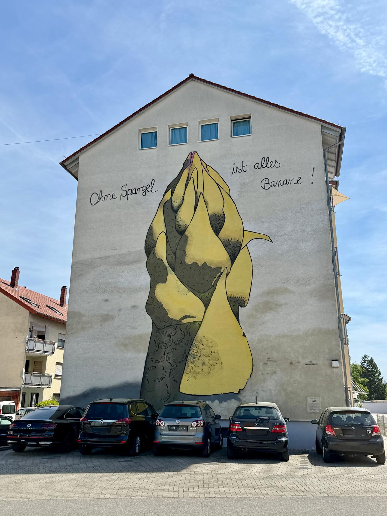 Bananensprayer—Ohne Spargel ist alles Banane