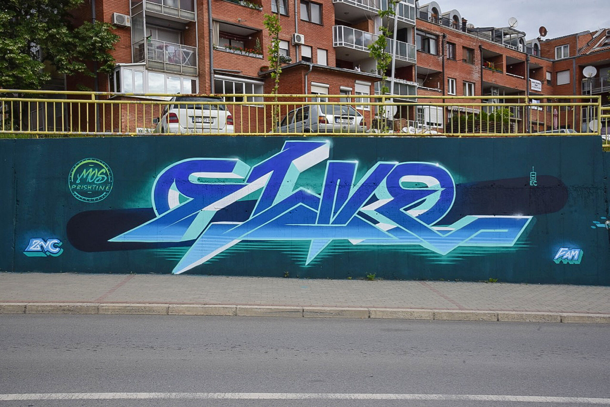 Five8&mdash;Graffiti_Five8_FOR_MOS_Kosovo_2018