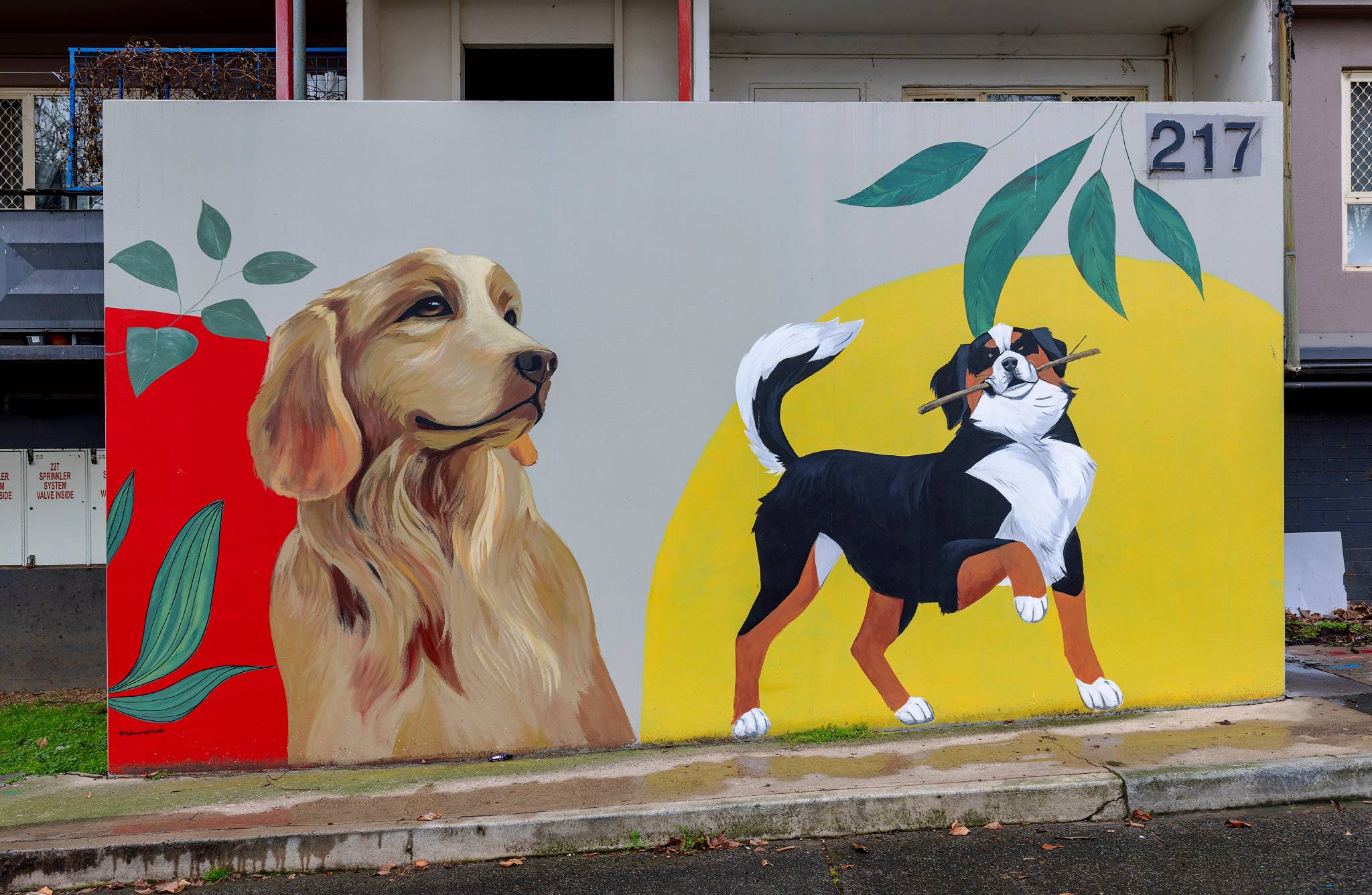 Melbourne's Murals&mdash;Neighbourhood Dogs