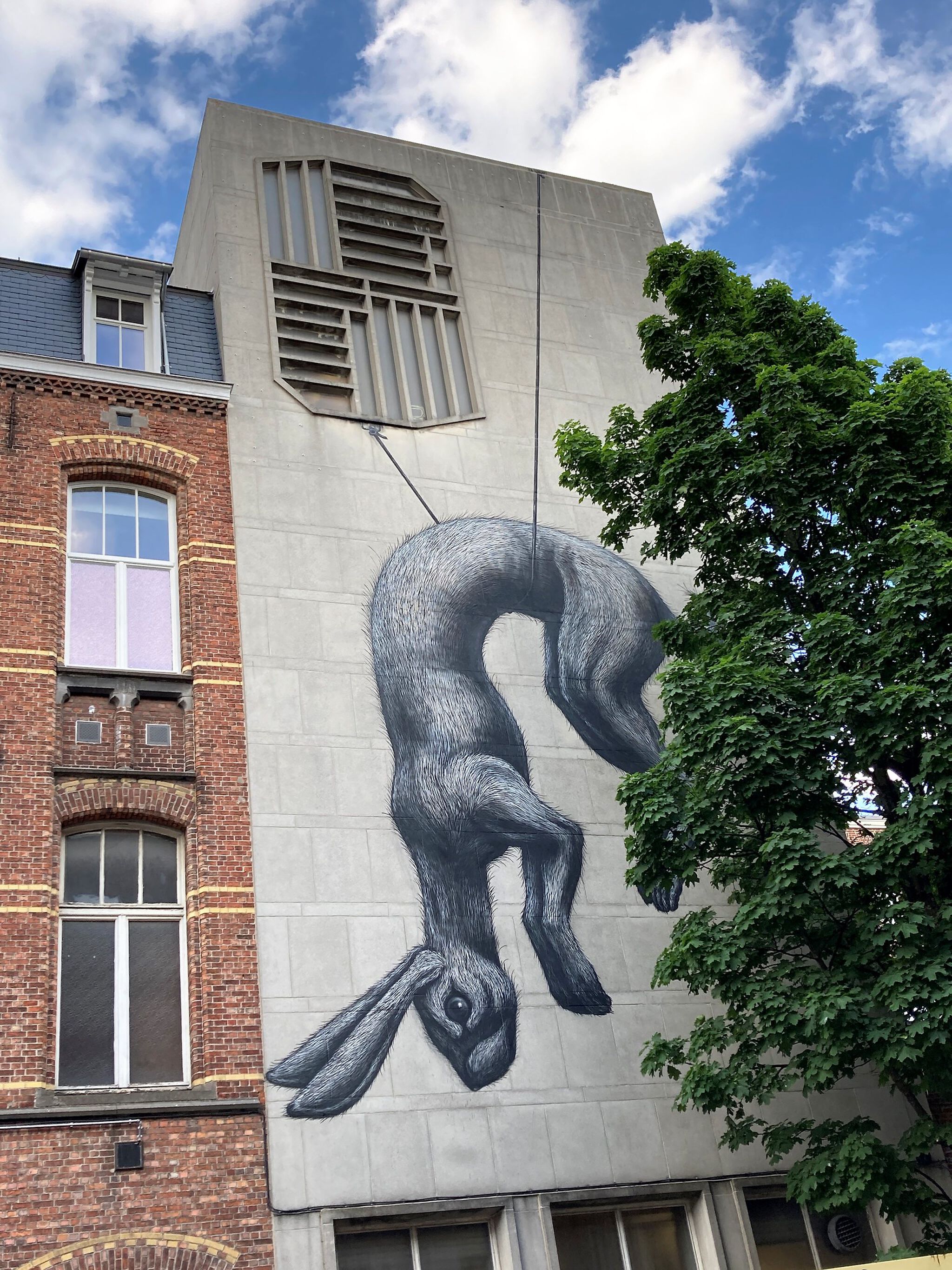 Roa&mdash;OMGVanEyckWasHere : A hare