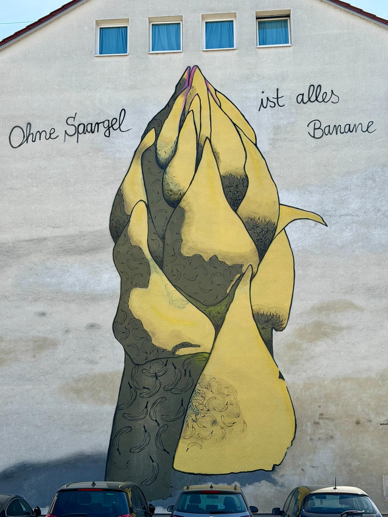 Bananensprayer—Ohne Spargel ist alles Banane