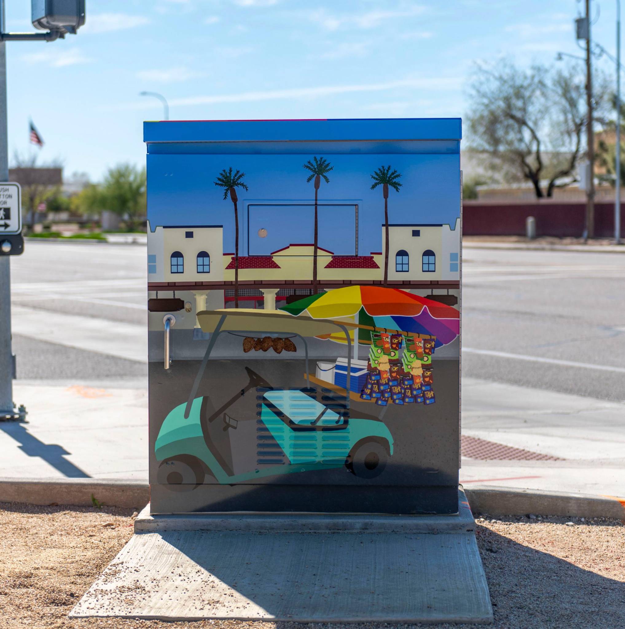 Junior Toltecatl&mdash;Traffic Control Box