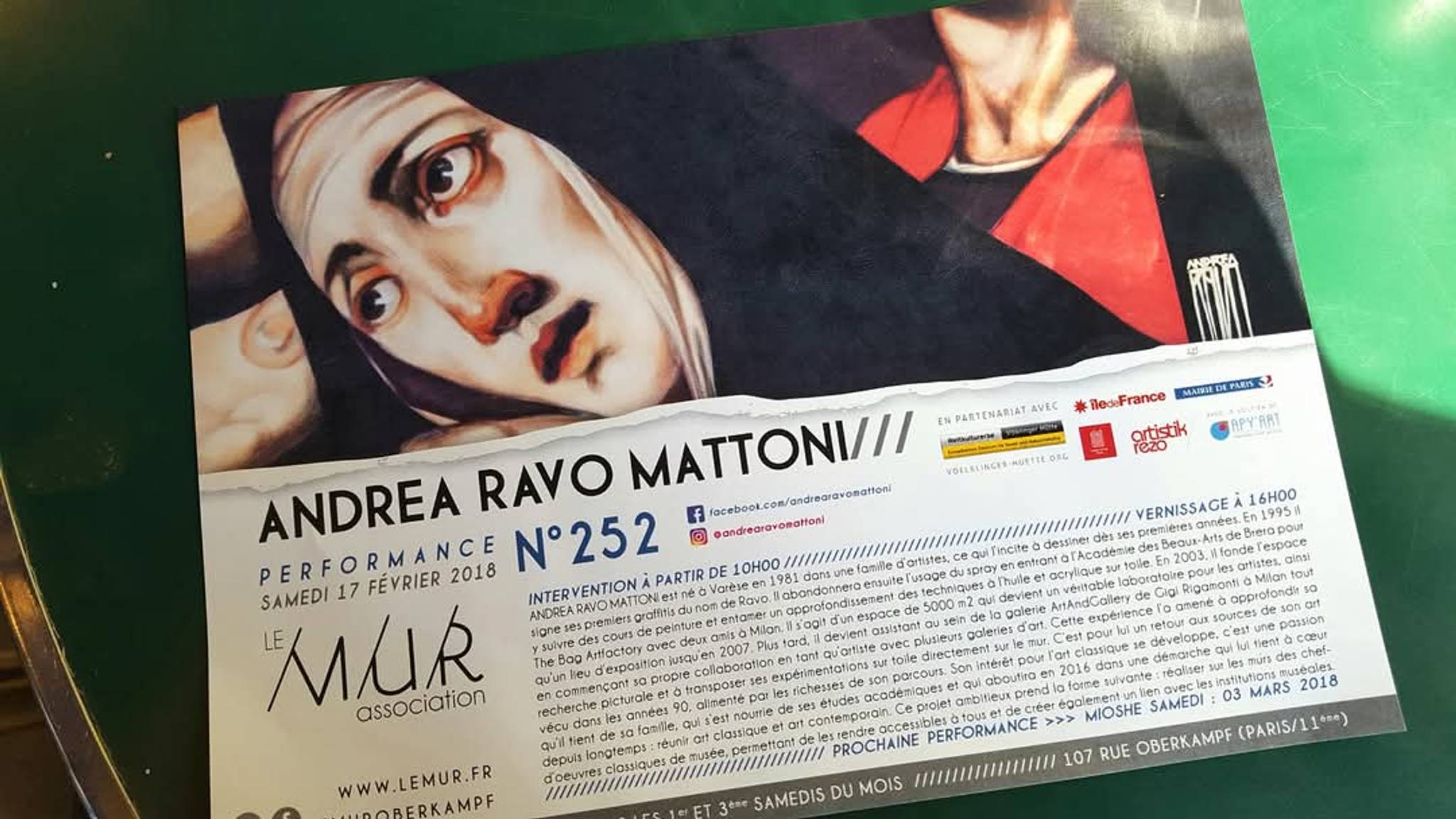 Andrea Ravo Mattoni&mdash;Le Mur N°252