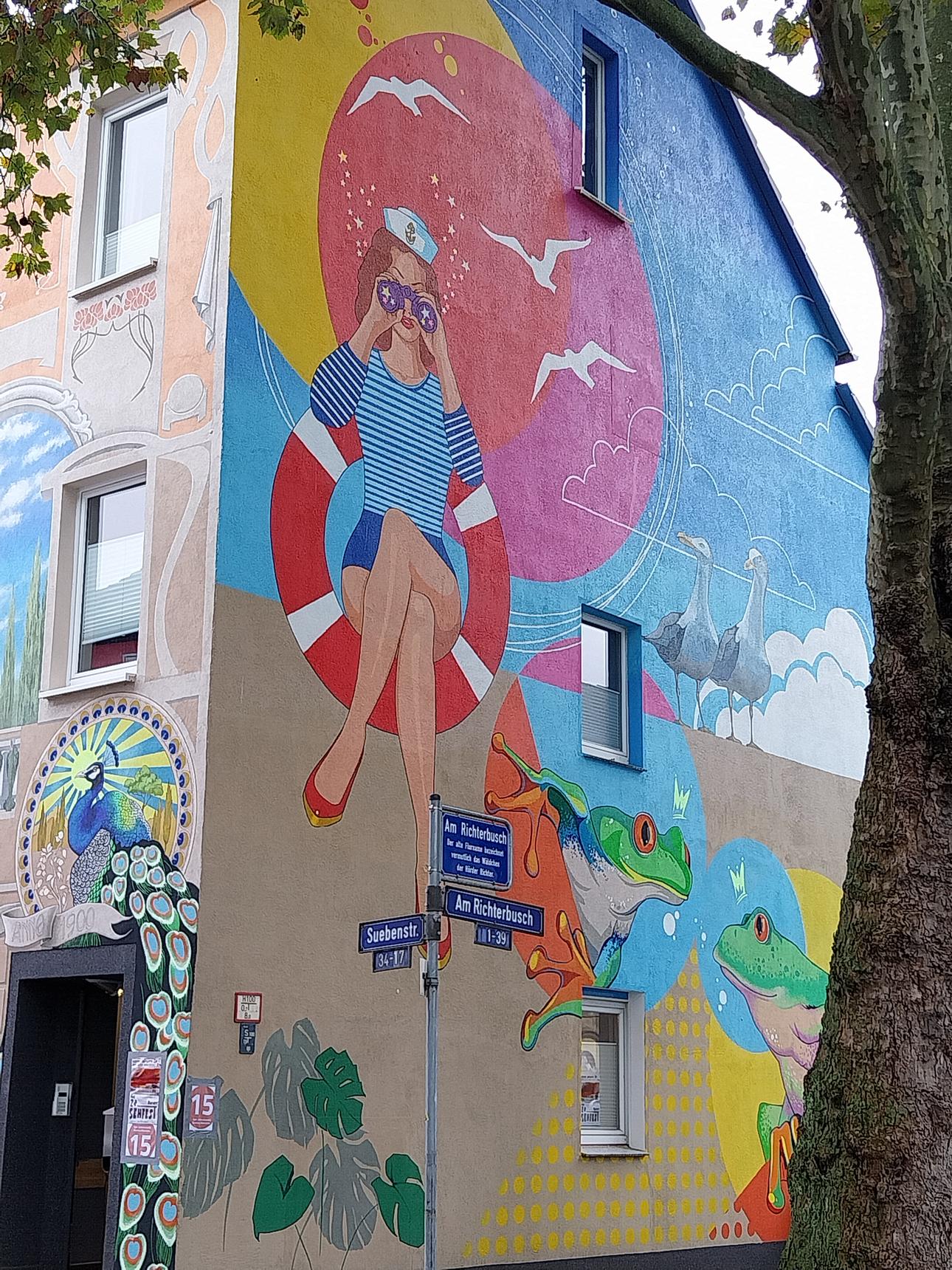 Igor Jablunowskij—Suebenstraße 20 Mural