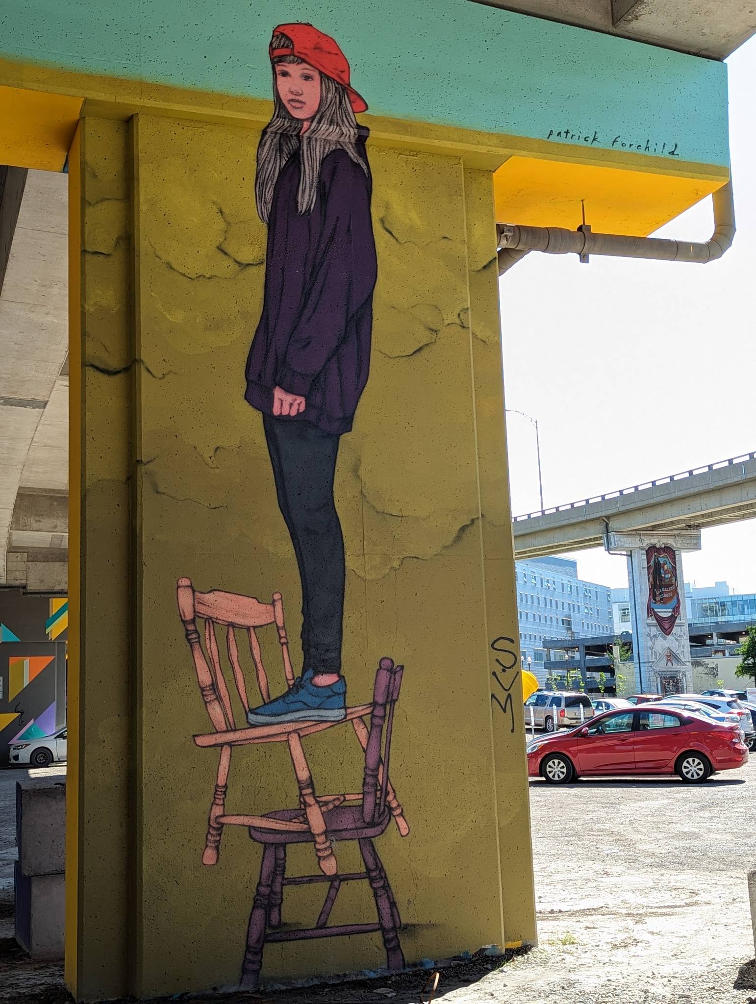 Patrick Forchild, Street Art In Action&mdash;Patrick Forchild