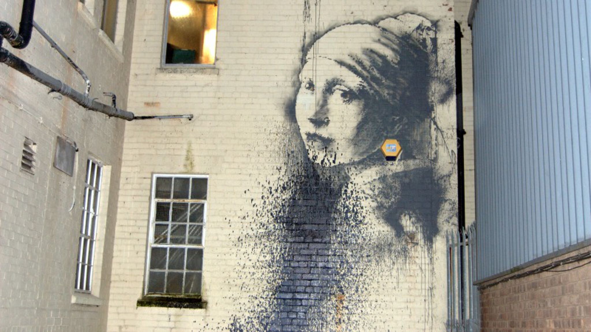 Banksy&mdash;Girl With The Pierced Eardrum