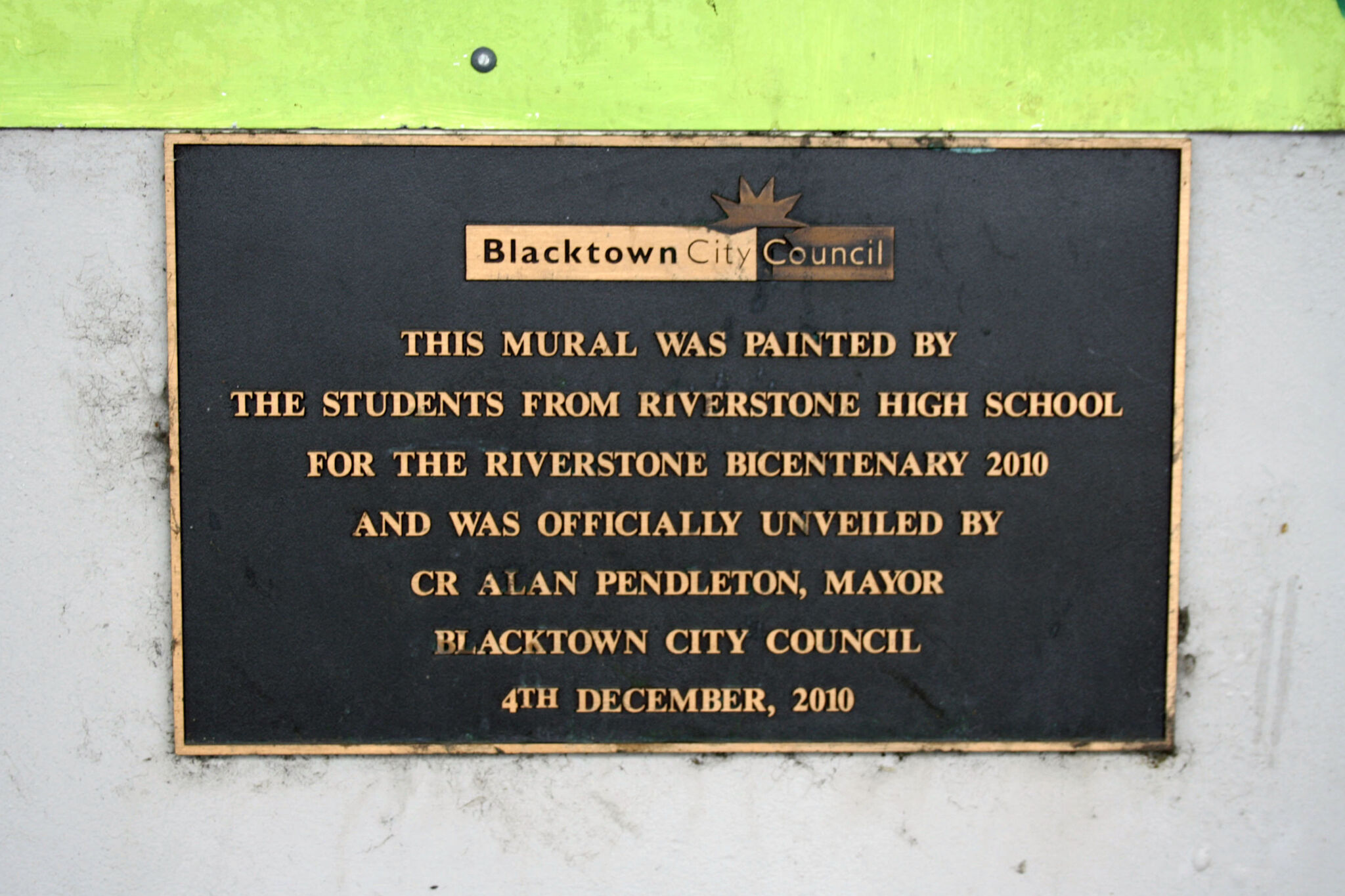 Riverstone High School&mdash;Riverstone Bicentenary 2010