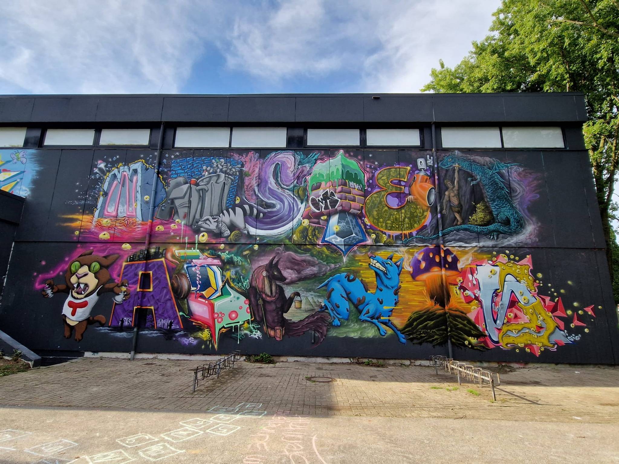 Wasted Talents Crew, OLDHAUS, Forrest 1330, pqusart&mdash;Together in Spirit