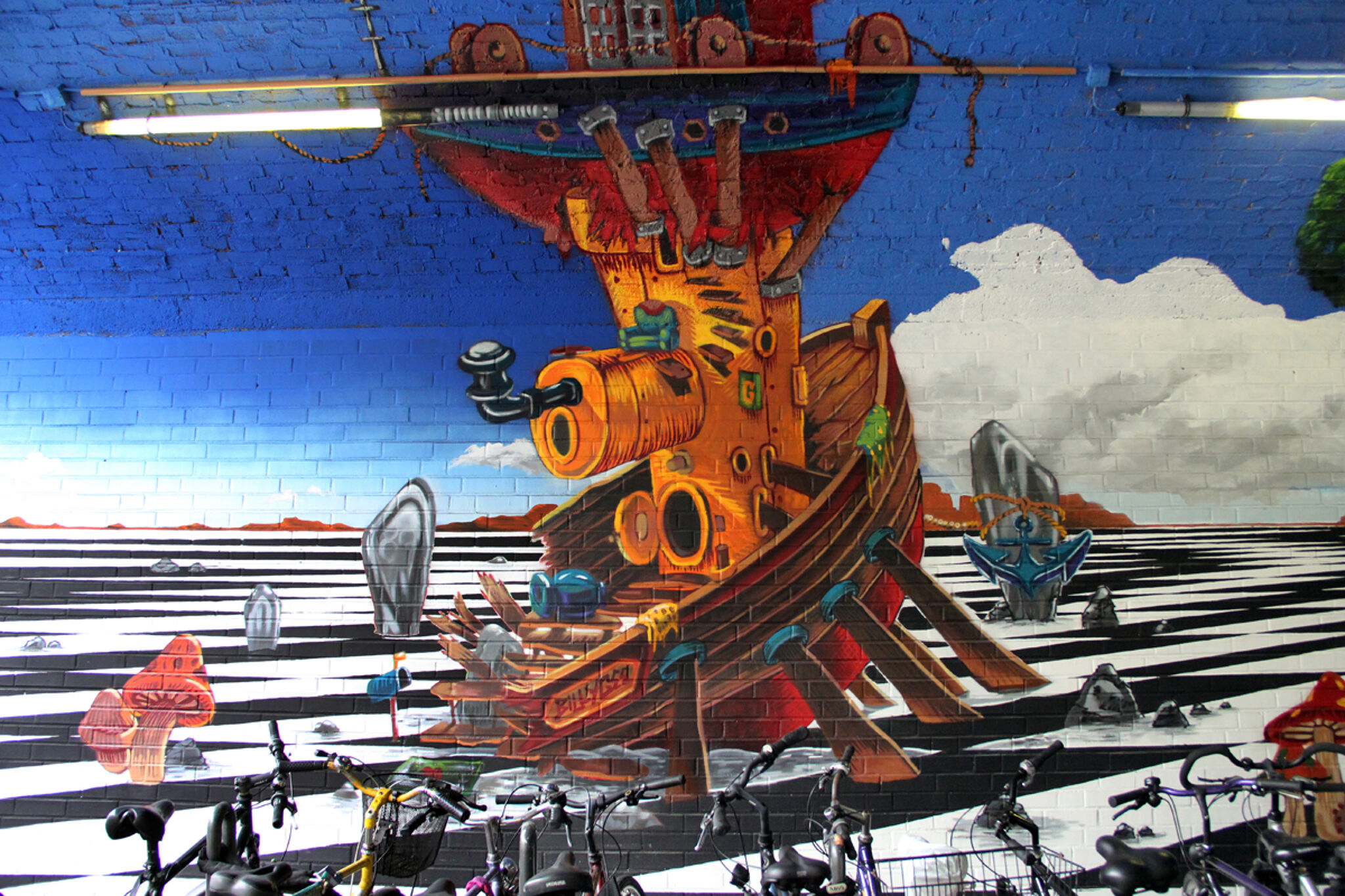 Goodlack Art, Captain Borderline&mdash;Bahnhof Ehrenfeld I