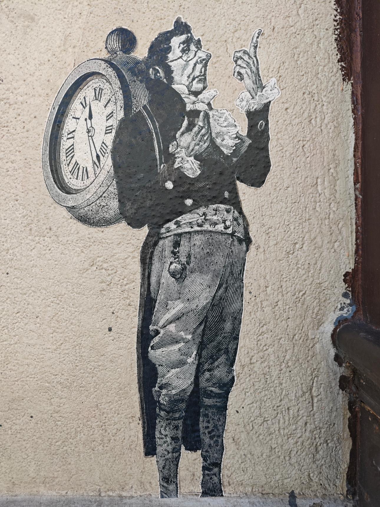 Mélanie Busnel—"Collages en rue"