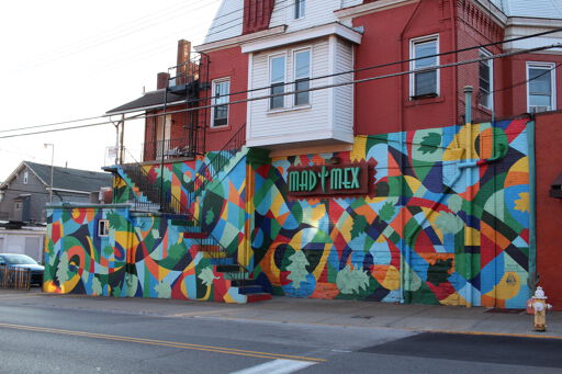 Colorful Mad Mex Mural