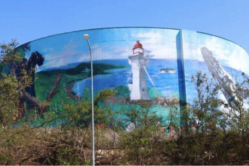 Bowen Water Tank Art