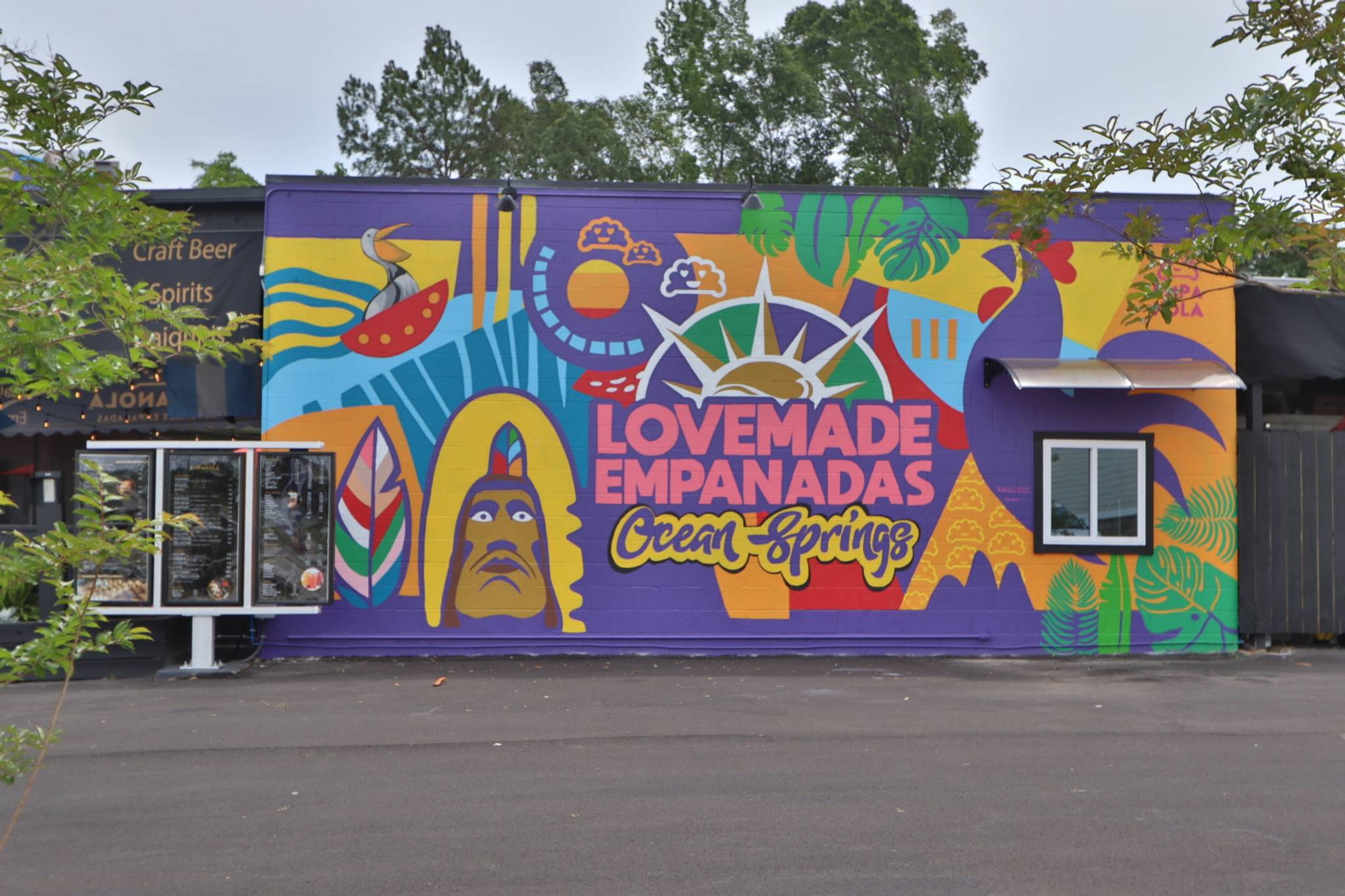 Tina Terry&mdash;Empanola Ocean Springs Mural