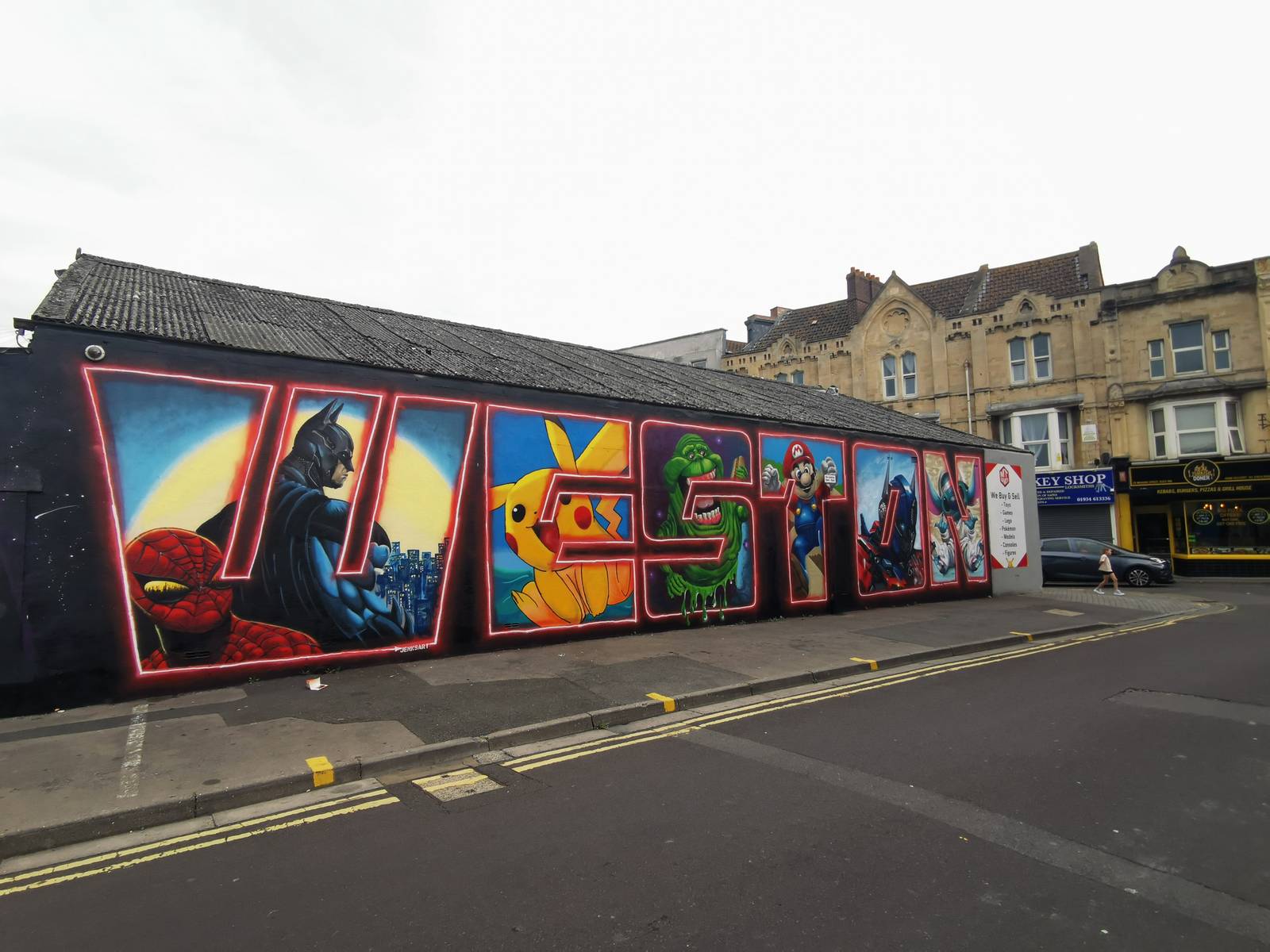 Jenks Art —Weston Mural