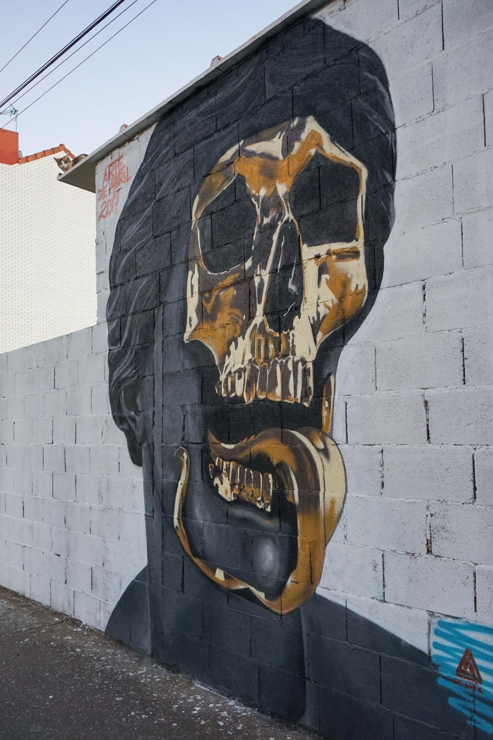 ArtedeAbril&mdash;Golden Skull