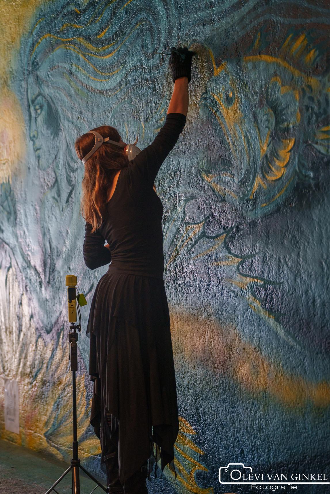 Zmaja, Marloes De Kiewit, Laxmi Manuela, Simian Switch, VAAF, Toscanabanana, Sokaris, Anouk Brand, Lucile Van Laecken, Rutger Termohlen, Sowet, Zark, Studio mutoni, Sasko, Kseniia Nel—Bospoorttunnel 'Wij eisen de nacht op'