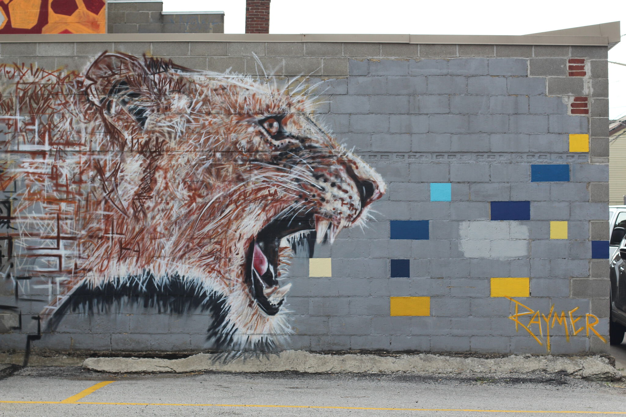 Jeremy Raymer&mdash;Panther Mural