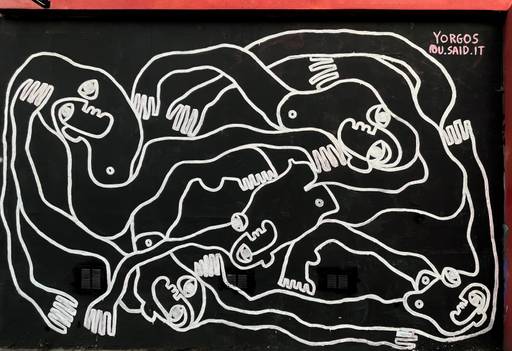 Bodies into the space 