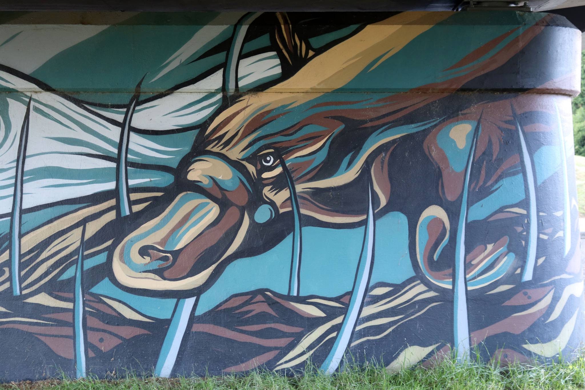 Mike Shankster&mdash;Queens Bridge Mural
