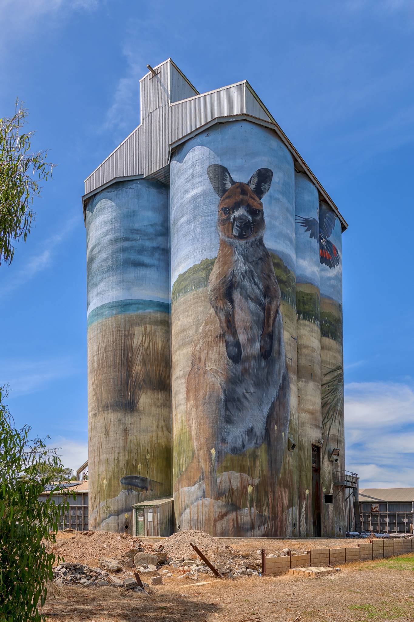 Cam Scale, Andrew Davis&mdash;Kingscote Silo Art